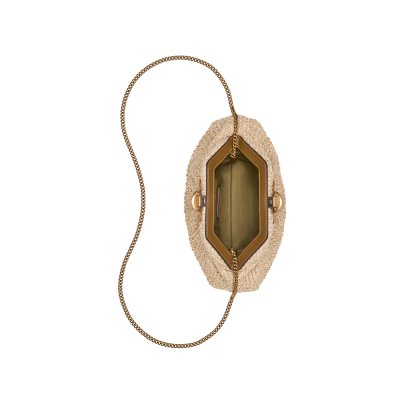 THE SUMMER WOVEN GLAM SMALL CLUTCH